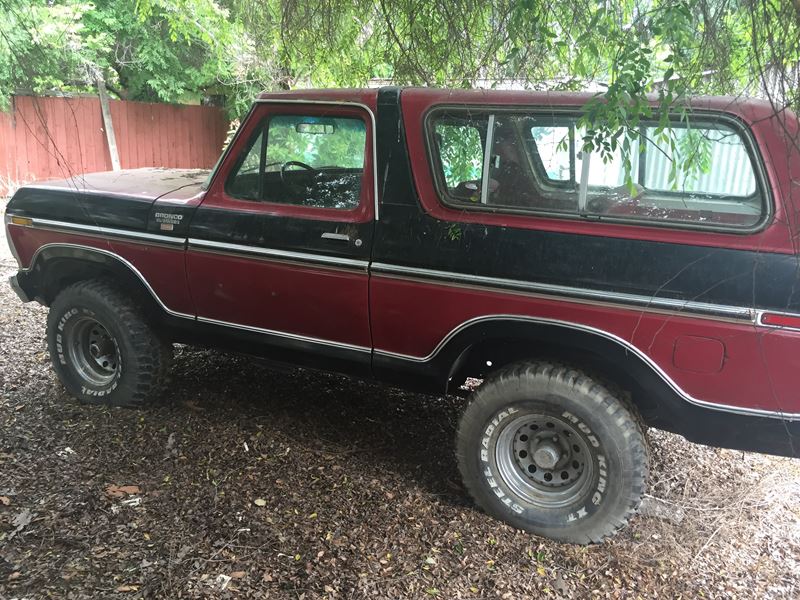 1978 Ford Bronco for sale by owner in Fillmore