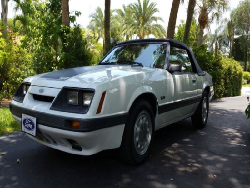 1986 Ford Mustang for sale by owner in Fort Lauderdale