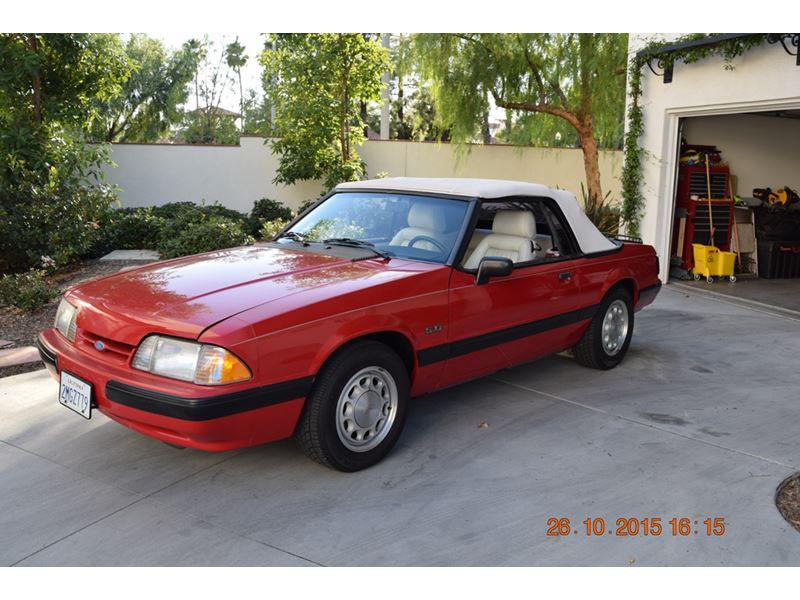 1989 Ford Mustang for sale by owner in RANCHO CUCAMONGA