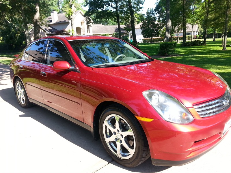 2003 Infiniti G35 for sale by owner in SEABROOK