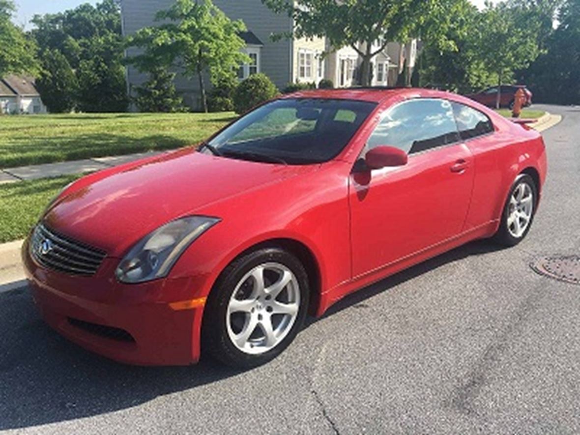 2004 Infiniti G35 for sale by owner in Baltimore