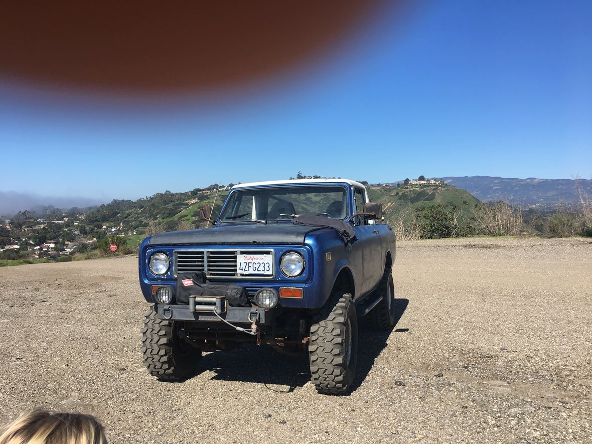 1976 International scout for sale by owner in Santa Barbara
