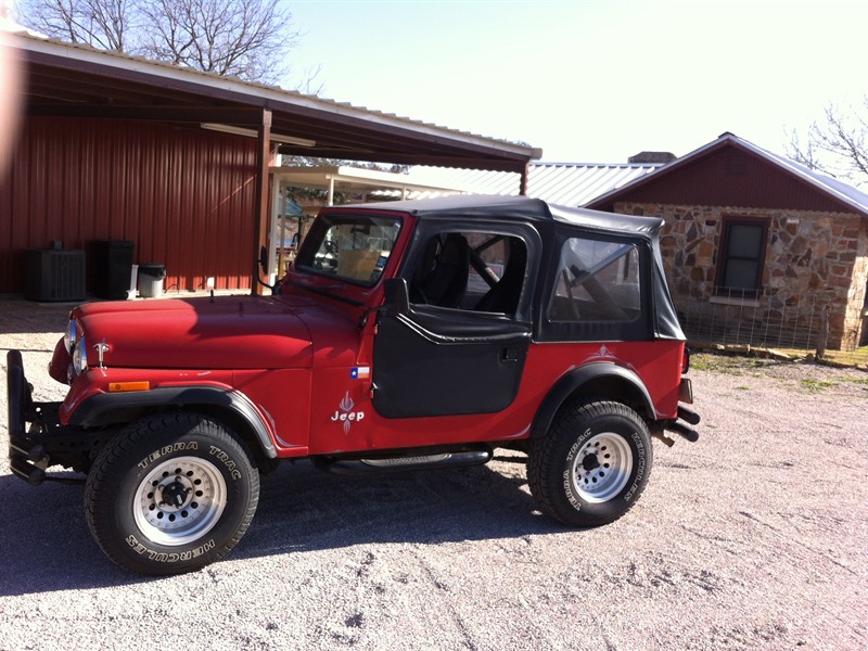 1983 Jeep CJ 7 for sale by owner in LLANO