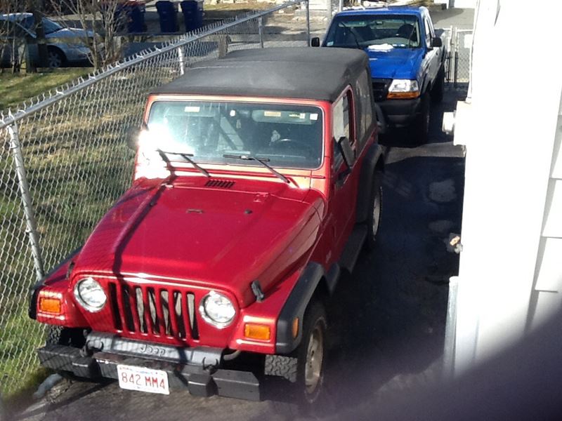 1999 Jeep Wrangler for sale by owner in New Bedford