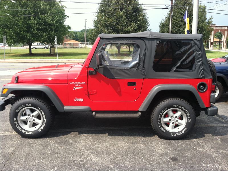 1999 Jeep Wrangler for sale by owner in Columbia