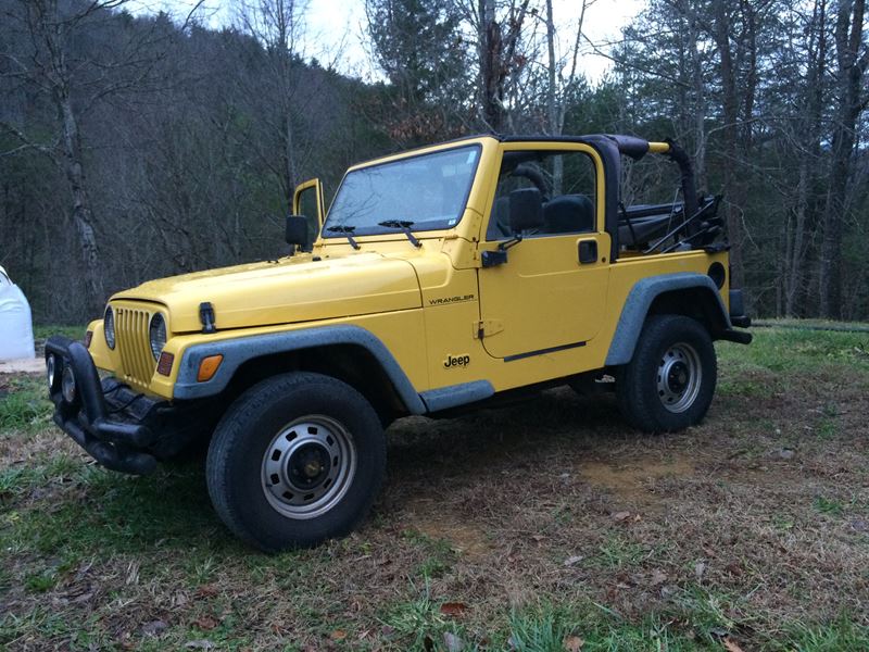 2000 Jeep Wrangler for sale by owner in TOWNSEND