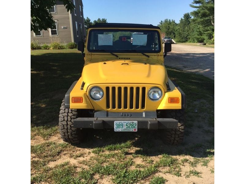 2002 Jeep Wrangler for sale by owner in Kingston