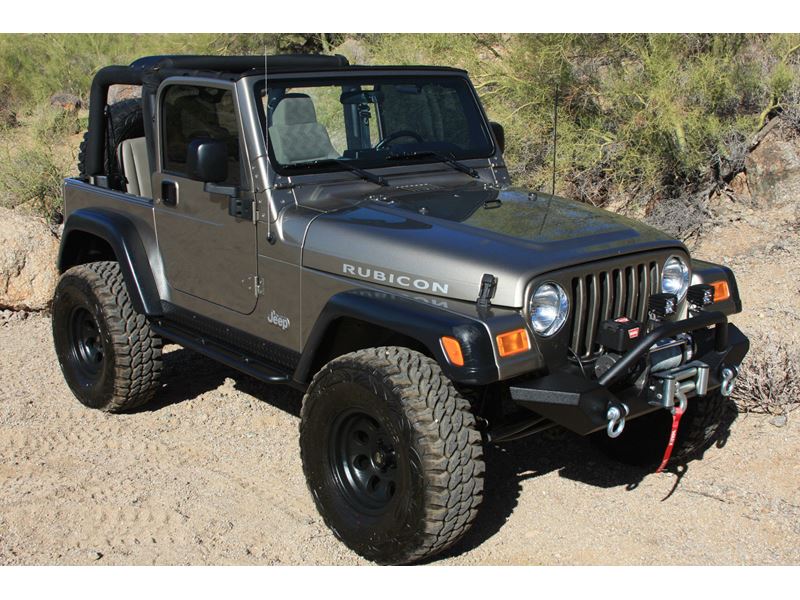 2004 Jeep Wrangler Rubincon for sale by owner in San Diego