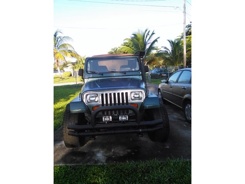 1991 Jeep Wrangler Sahara for sale by owner in MIAMI
