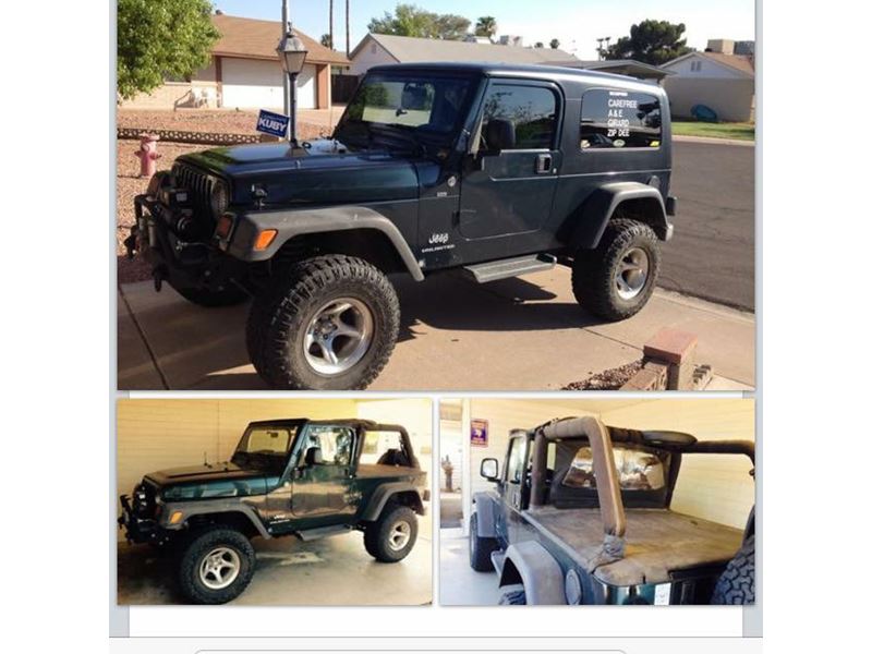 2005 Jeep Wrangler Unlimited for sale by owner in PEORIA