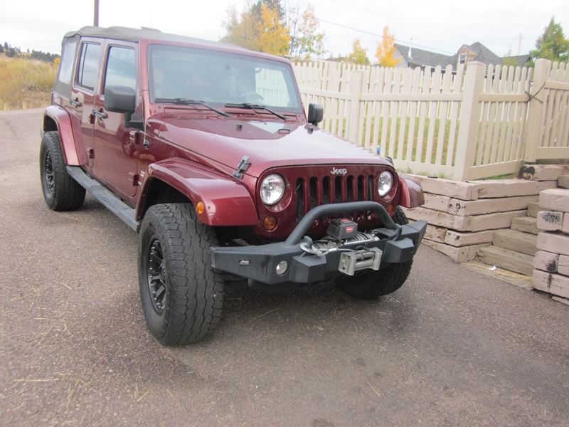 2010 Jeep Wrangler Unlimited for sale by owner in CRIPPLE CREEK