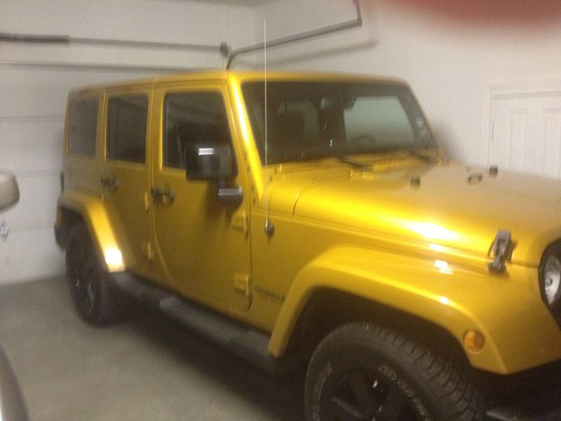 2014 Jeep Wrangler Unlimited for sale by owner in AMARILLO