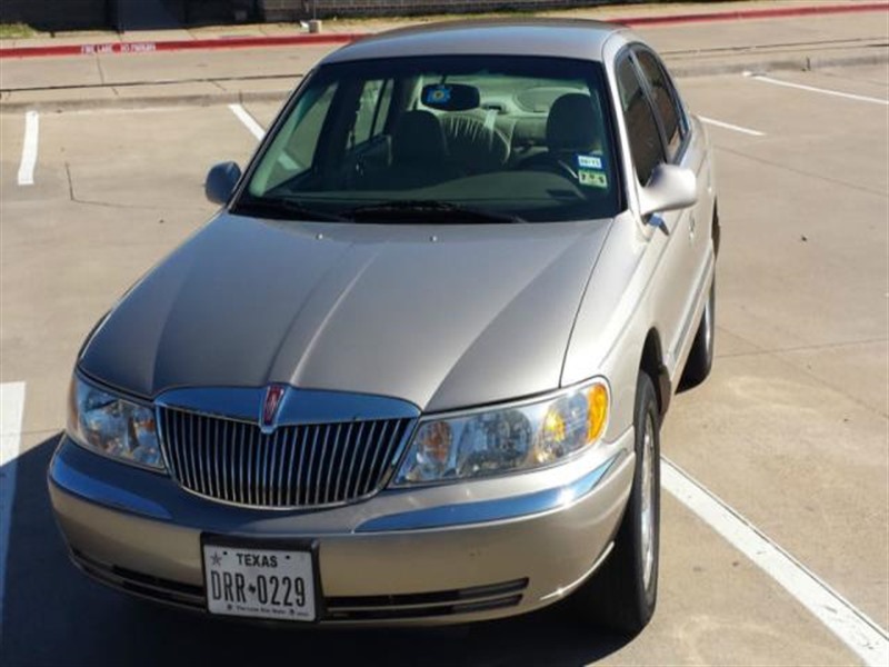 1999 Lincoln Continental for sale by owner in CARLSBAD