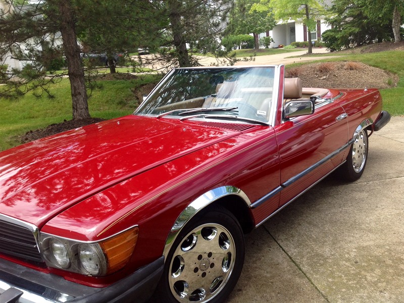1983 Mercedes-Benz 380SL for sale by owner in CLEVELAND