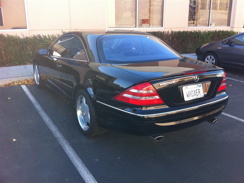 2002 Mercedes-Benz CL 500 for sale by owner in SAN JOSE