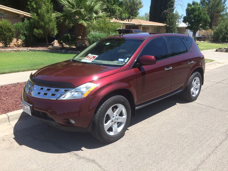 2005 Nissan Murano for sale by owner in El Paso