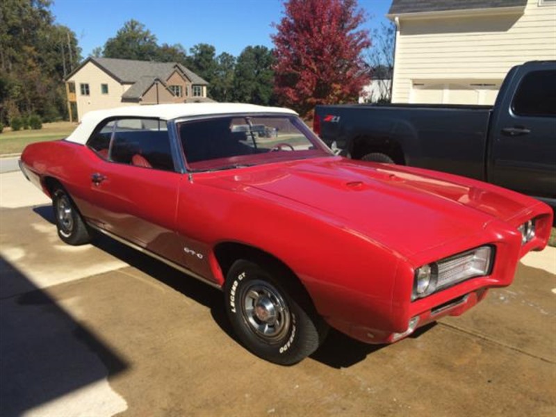 1969 Pontiac GTO for sale by owner in LOOKOUT MOUNTAIN