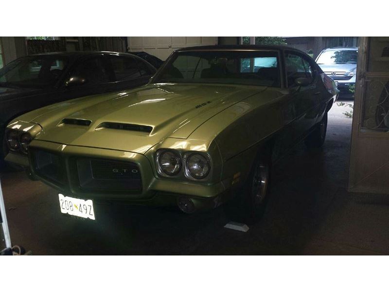 1972 Pontiac GTO for sale by owner in Baltimore