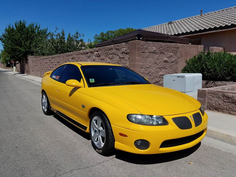 2004 Pontiac GTO for sale by owner in Las Vegas