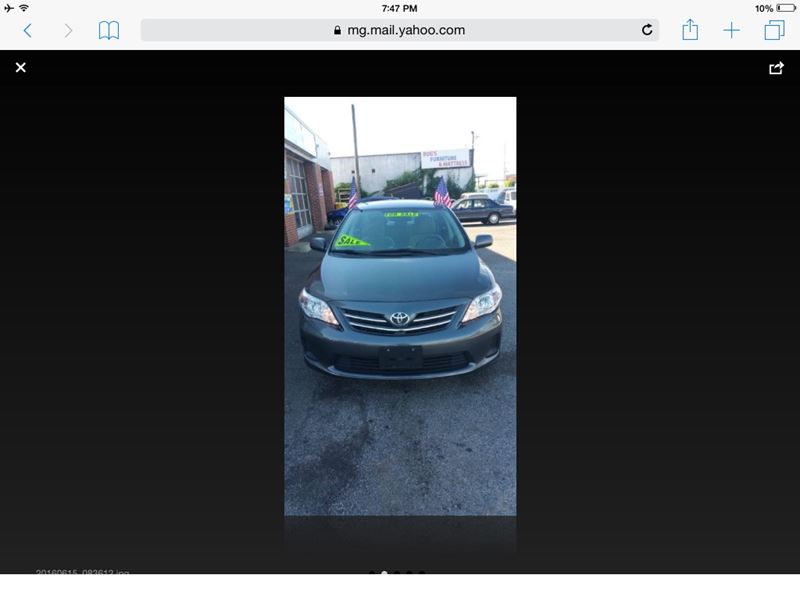 2013 Toyota Corolla for sale by owner in Hicksville