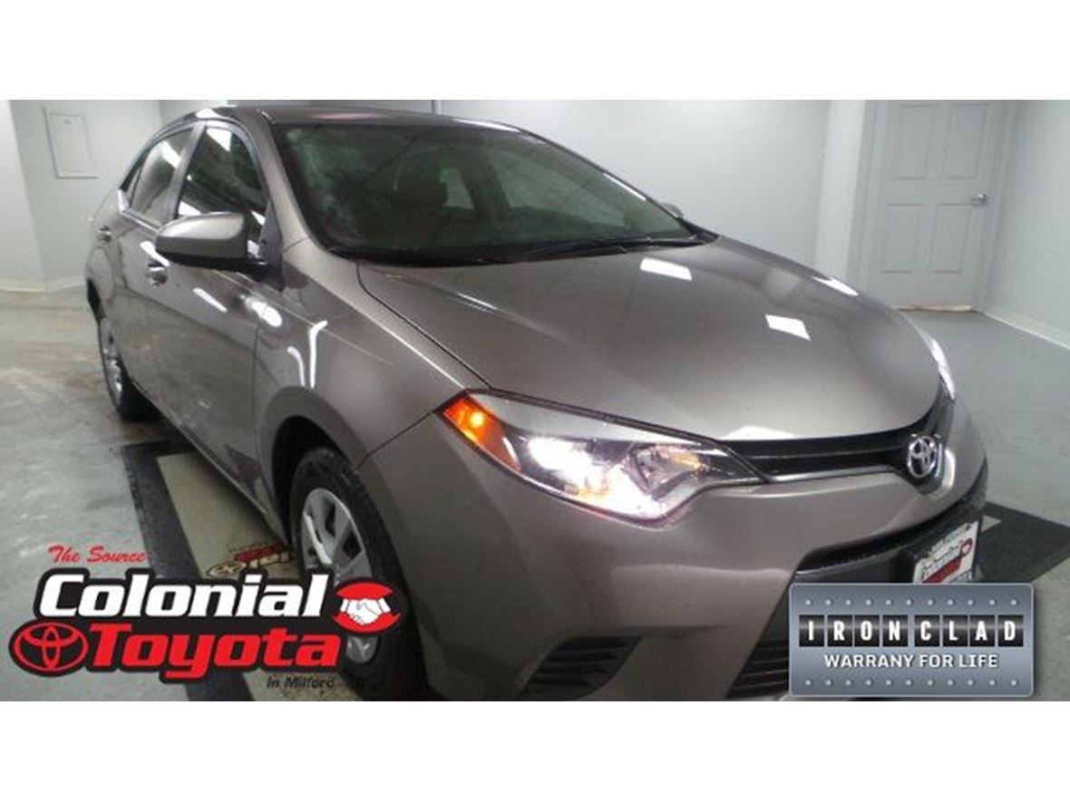 2015 Toyota Corolla for sale by owner in Milford