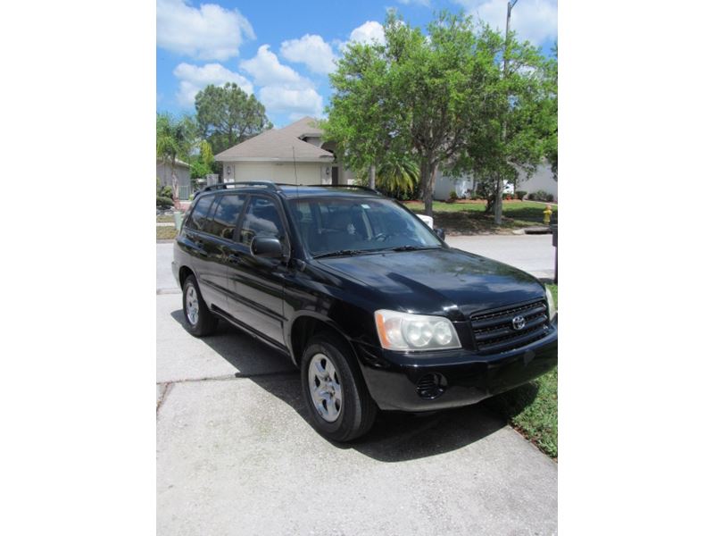 2003 Toyota Highlander for sale by owner in Tampa