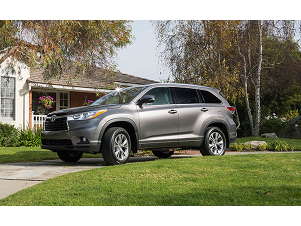 toyota highlander for sale Toyota highlander limited platinum 2015