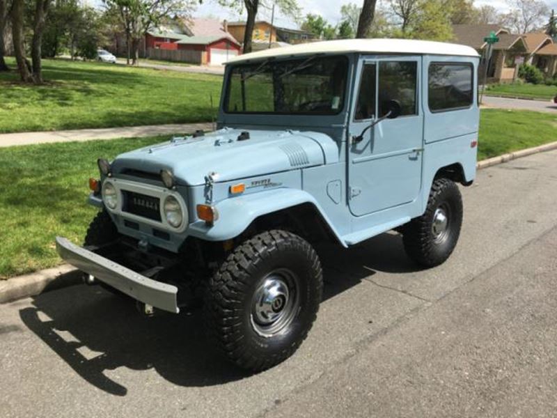 1971 Toyota Land Cruiser for sale by owner in Telluride