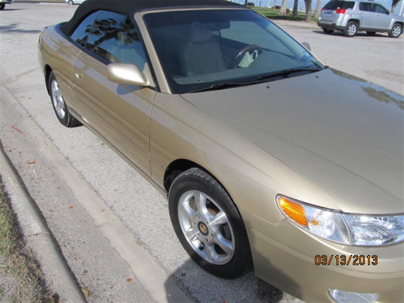 2001 Toyota Solara for sale by owner in CORPUS CHRISTI