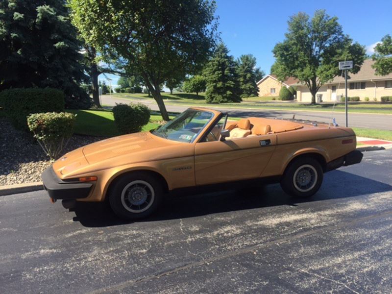 1981 Triumph Tr-7 for sale by owner in Orland Park