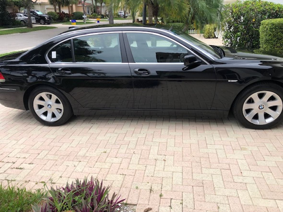 2007 BMW 7 Series for sale by owner in West Palm Beach