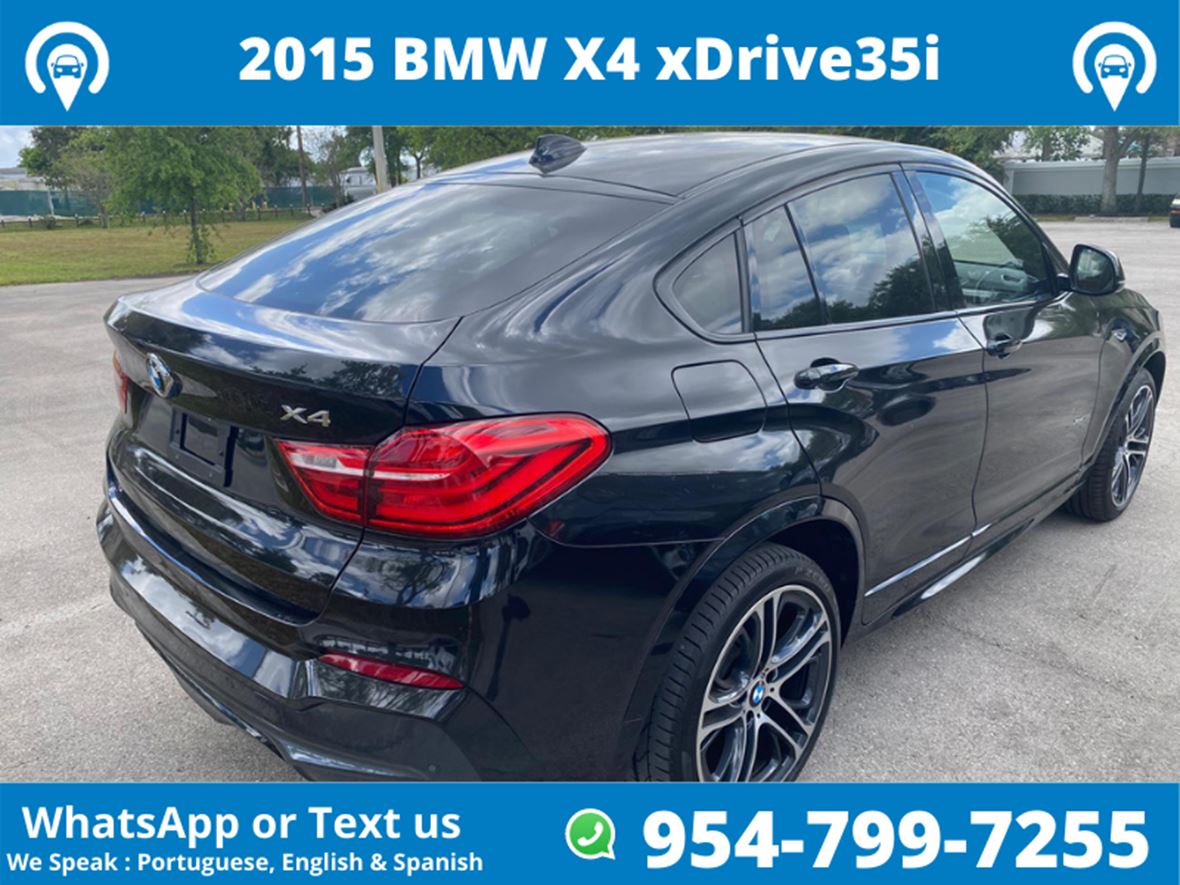 2015 BMW X4 xDrive35i Sport Utility 4D for sale by owner in Deerfield Beach
