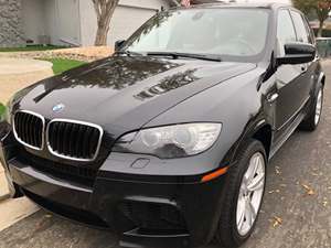 Black 2012 BMW X5 M