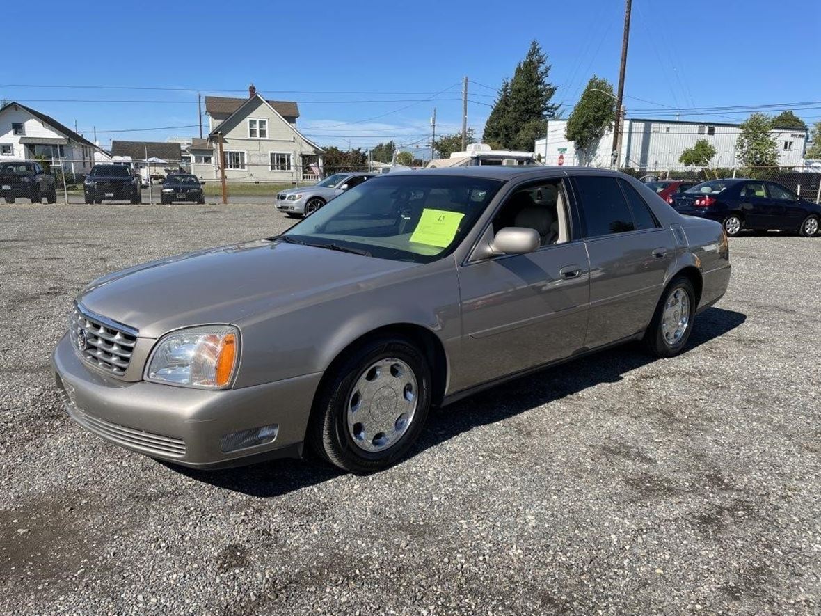 2002 Cadillac DeVille for sale by owner in Bellingham