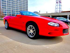 Red 2001 Chevrolet Camaro