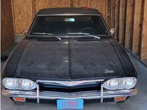 Black 1965 Chevrolet Corvair