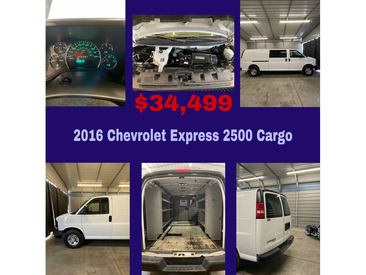 2016 Chevrolet Express Cargo for sale by owner in Granite Falls