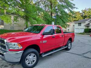 Red 2018 Dodge Ram 3500