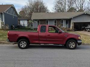 Red 2001 Ford F-150