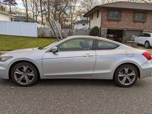 Silver 2012 Honda Accord Coupe