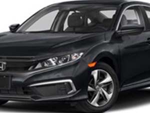 Blue 2020 Honda Civic