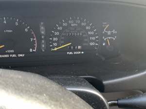Blue 1995 Isuzu Rodeo