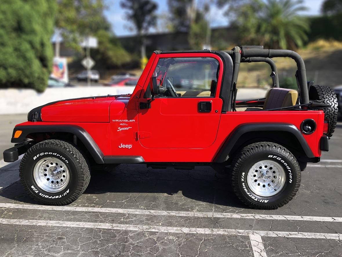 1999 Jeep Wrangler for sale by owner in Los Angeles