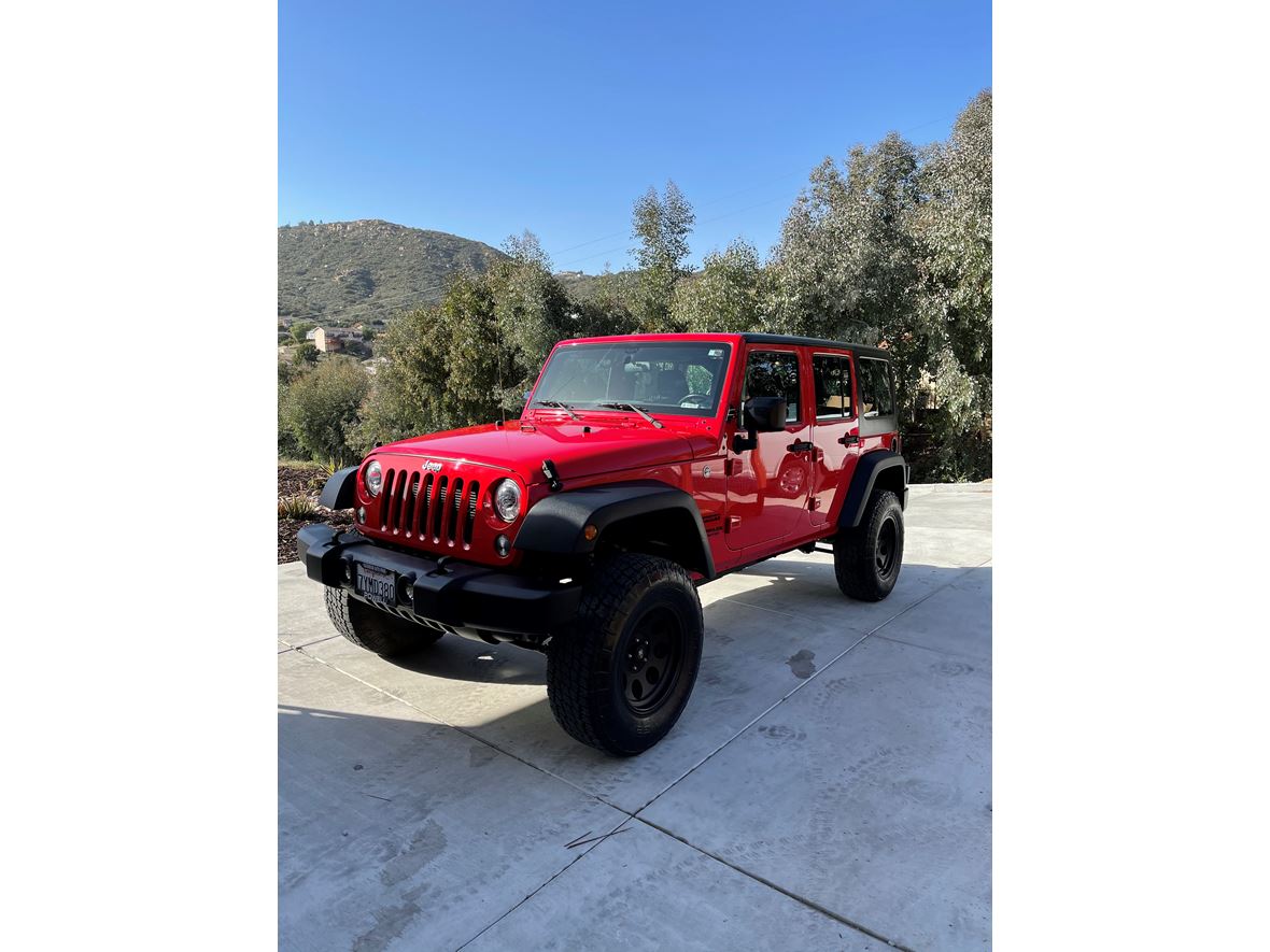 2017 Jeep Wrangler Unlimited for sale by owner in El Cajon
