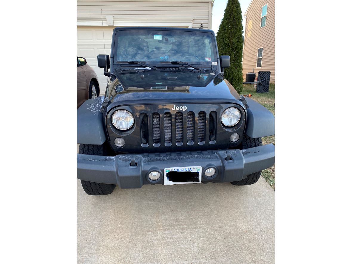 2014 Jeep Wrangler Unlimited Sport for sale by owner in Fredericksburg