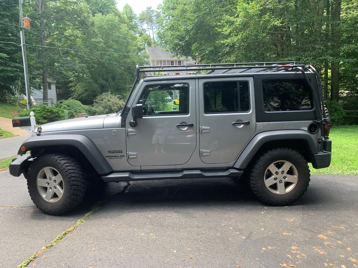 2014 Jeep Wrangler Unlimited Sport for sale by owner in Stafford