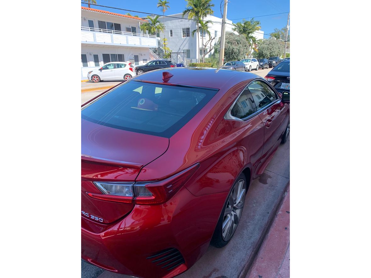 2015 Lexus RC 350 for sale by owner in Miami Beach