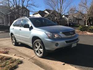 Blue 2008 Lexus RX 400h