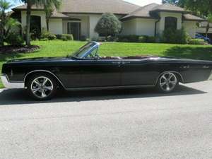 Black 1966 Lincoln Continental