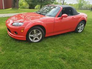 Red 2006 Mazda MX-5